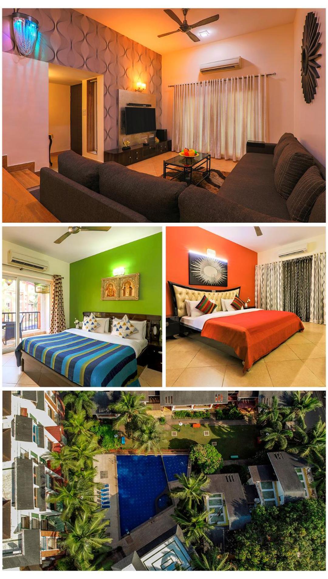 La Goa Villa - 4Bhk, Baga Εξωτερικό φωτογραφία